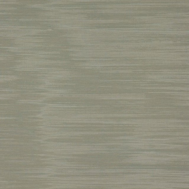 Soft jade green plain fabric swatch with fine horizontal ribbed texture
