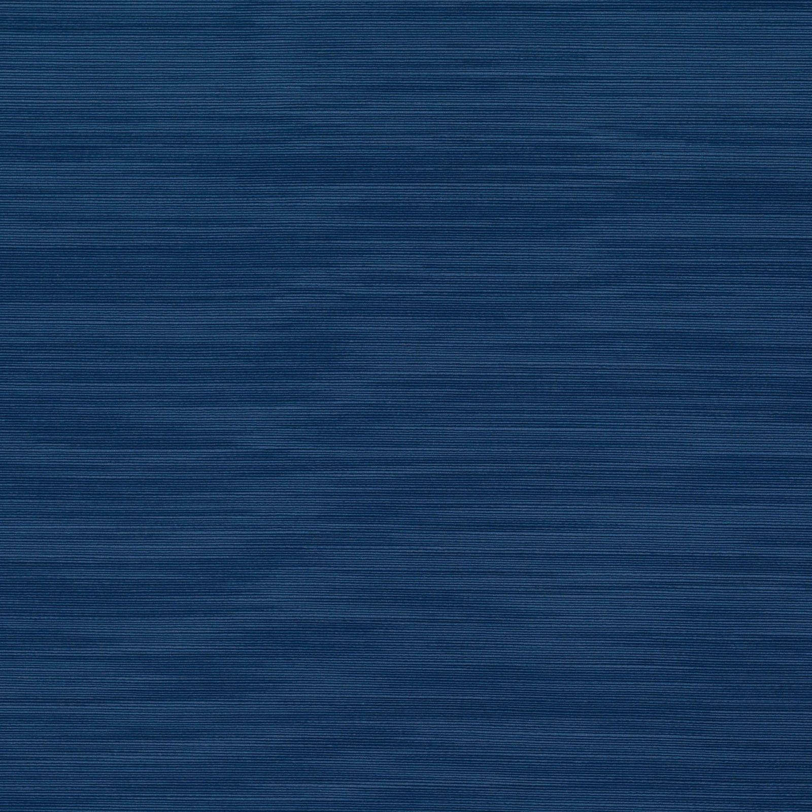 Deep navy blue textured fabric swatch with fine horizontal ribbing