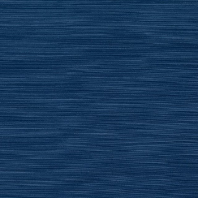Deep navy blue textured fabric swatch with fine horizontal ribbing