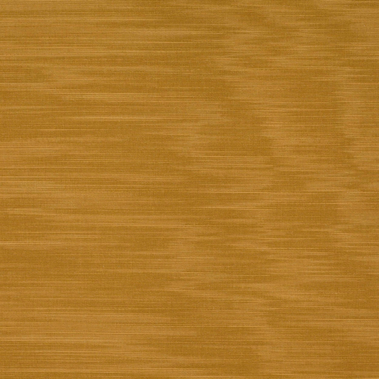 Warm mustard-gold fabric swatch with fine horizontal ribbing and soft tonal striations