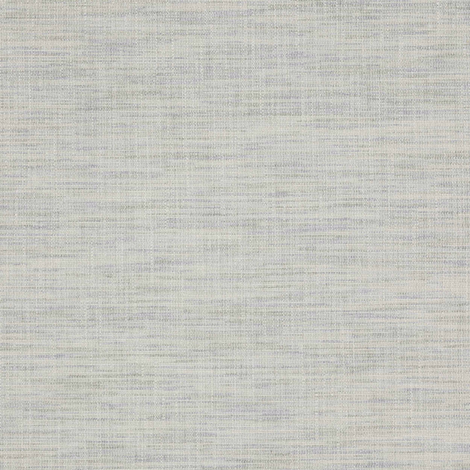Pale dusty blue textured plain weave fabric with fine horizontal slubbing