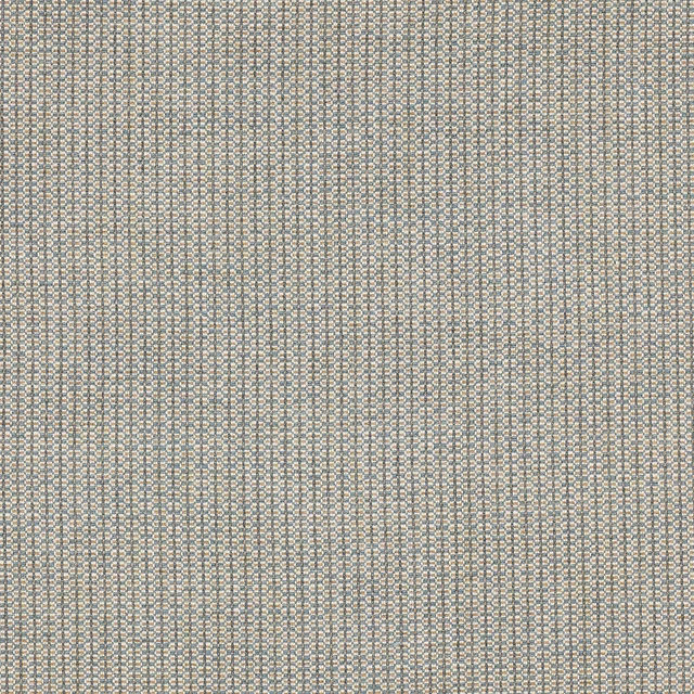 Close-up of a finely woven soft blue-grey fabric with tiny speckled texture