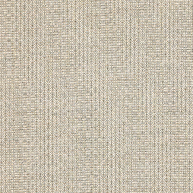 Pale silver-beige woven fabric with fine vertical striations and a textured surface.