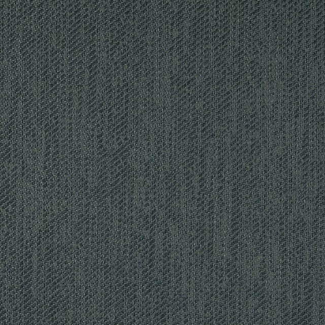 Close-up of deep muted teal woven fabric with fine textured basketweave
