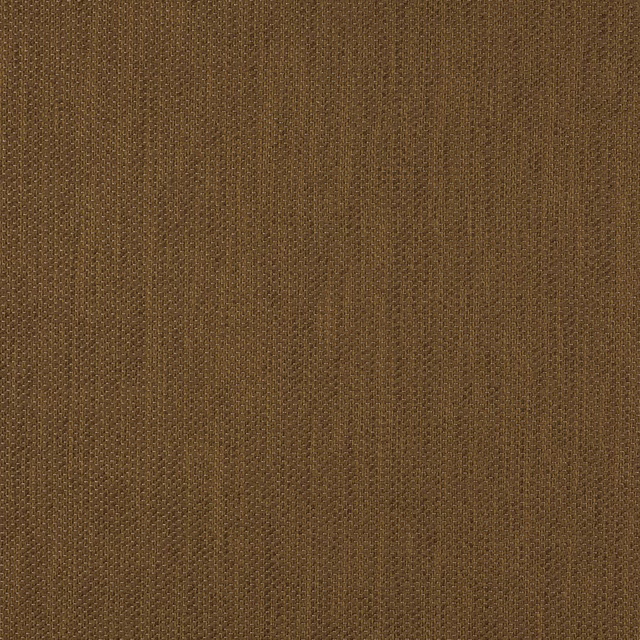 Close-up of warm saffron-gold plain woven upholstery fabric with fine texture