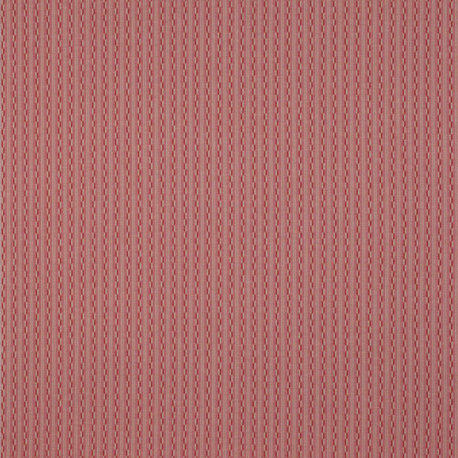 Dusty pink vertical striped fabric with fine woven texture