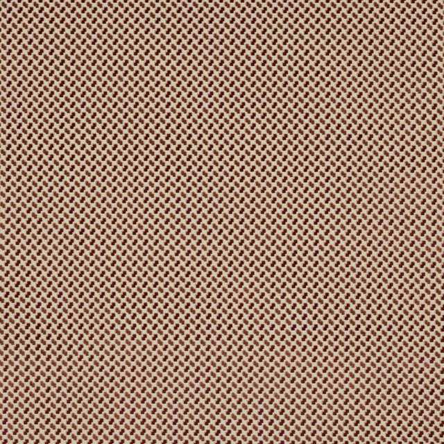 Small cardinal red geometric weave on a pale blush background