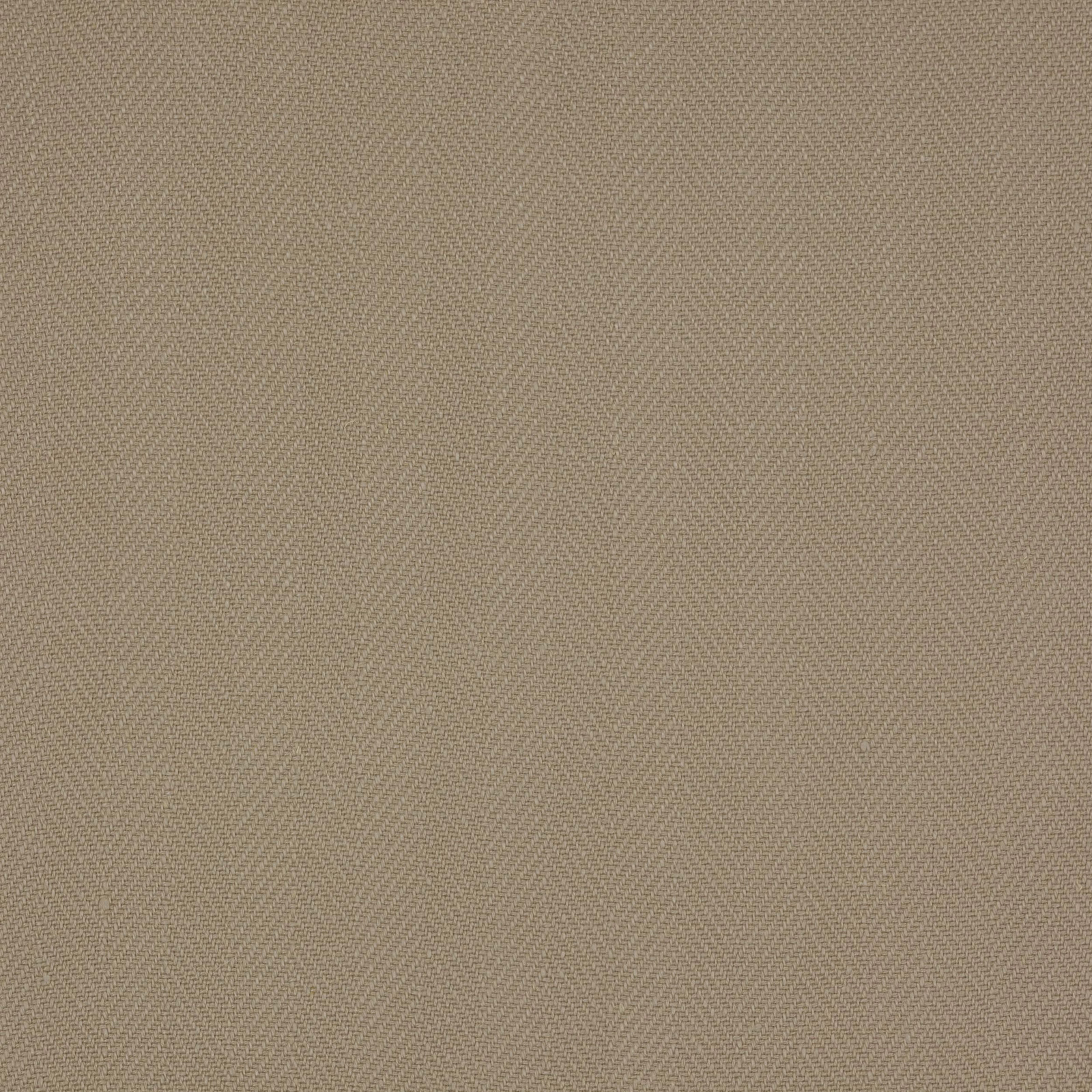 Soft warm beige cream linen swatch with fine diagonal weave texture