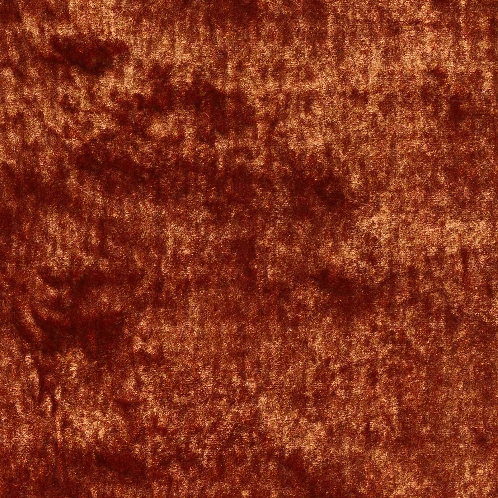 Antique red velvet-like fabric with coppery highlights and mottled texture