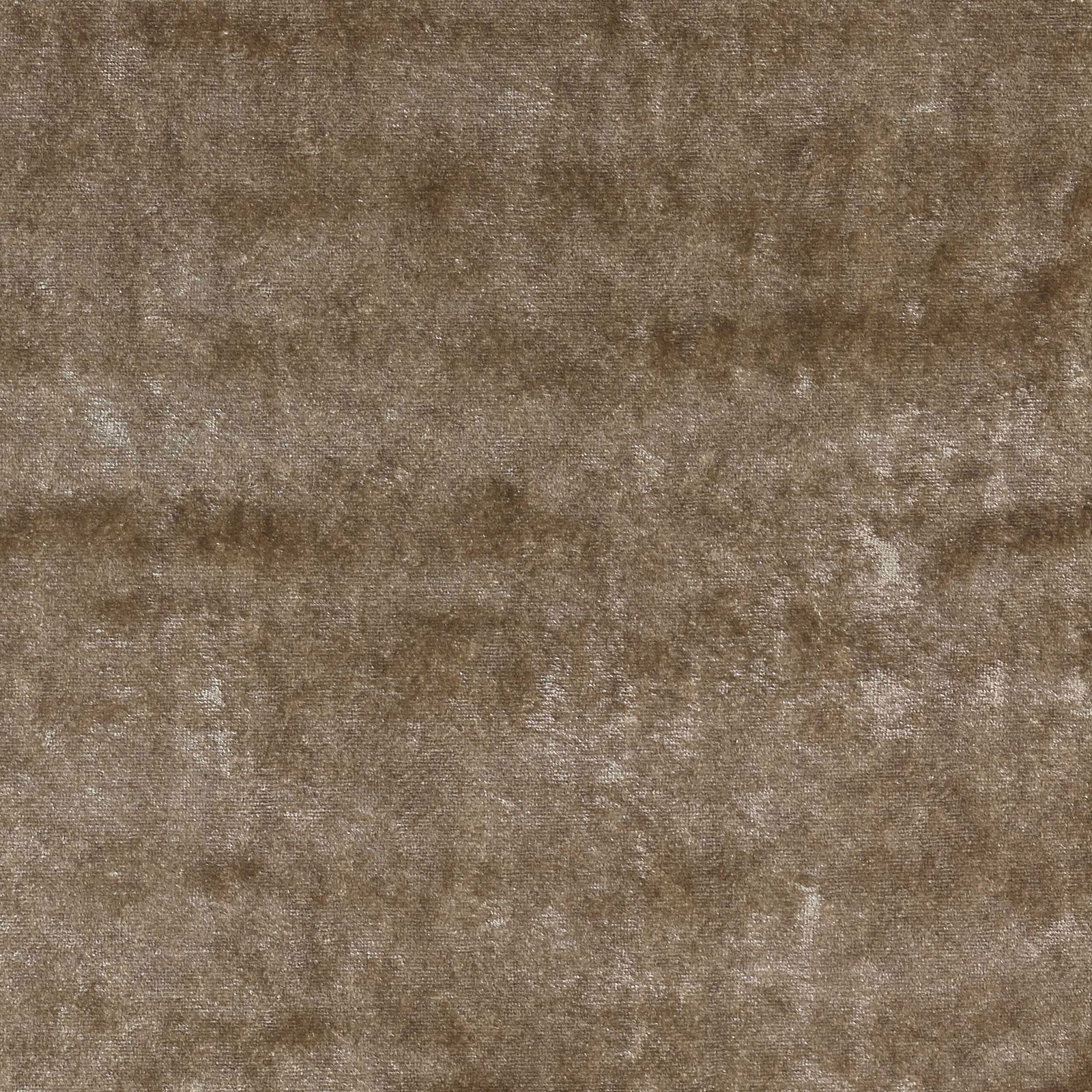 Warm taupe velvet-like fabric swatch with subtle tonal sheen
