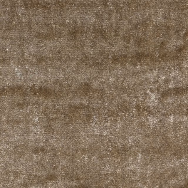 Warm taupe velvet-like fabric swatch with subtle tonal sheen