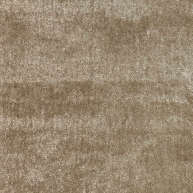 Soft warm taupe plain fabric with a subtle mottled sheen and horizontal shading
