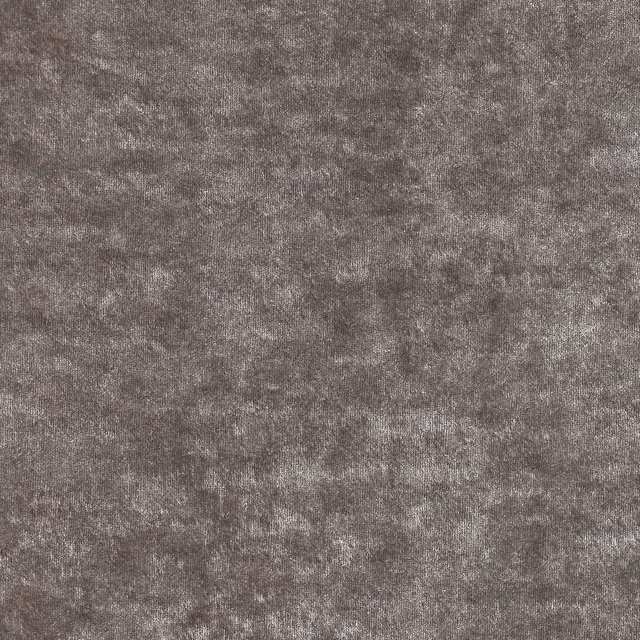 Soft mushroom grey textured fabric with a subtle silver sheen