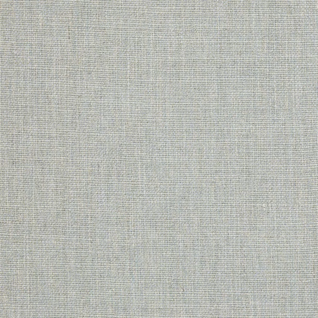 Pale celadon green plain woven fabric with a fine slubbed texture