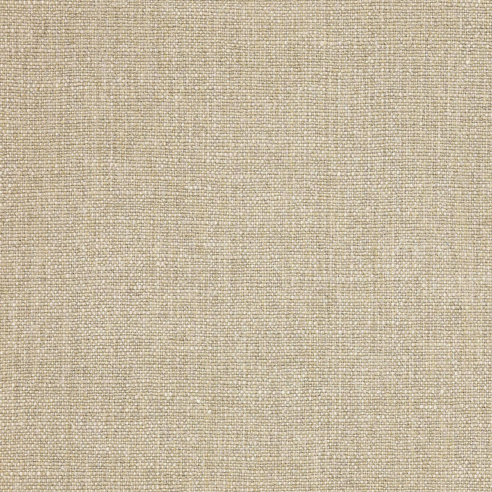 Soft flax beige woven fabric with a fine natural linen texture