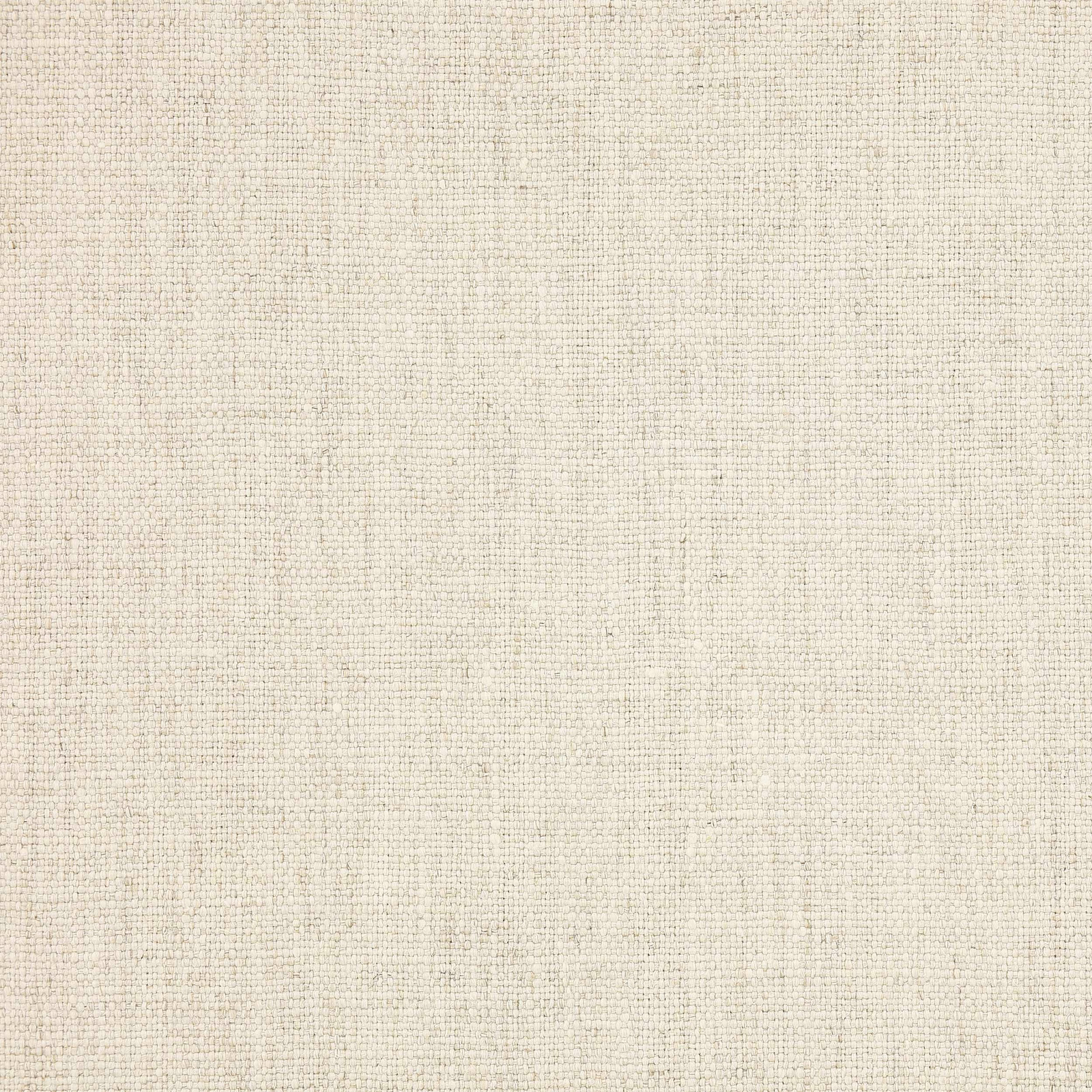 Close-up of soft warm ivory woven fabric with fine natural texture