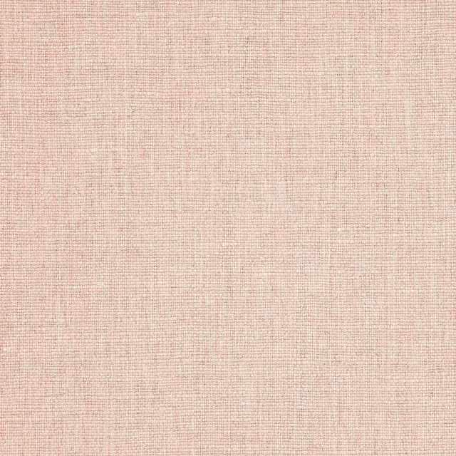 Pale blush pink plain weave fabric with a fine linen-rich texture