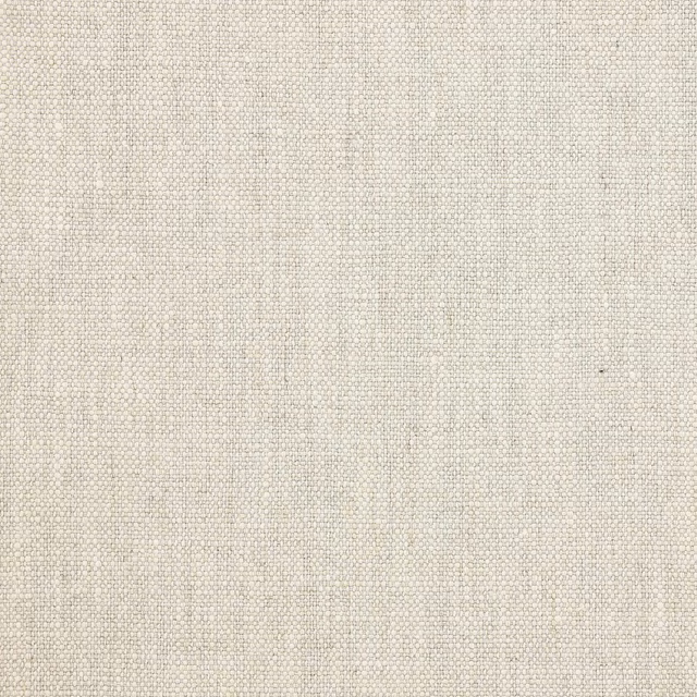 Pale silver-cream plain weave fabric with fine slubby texture
