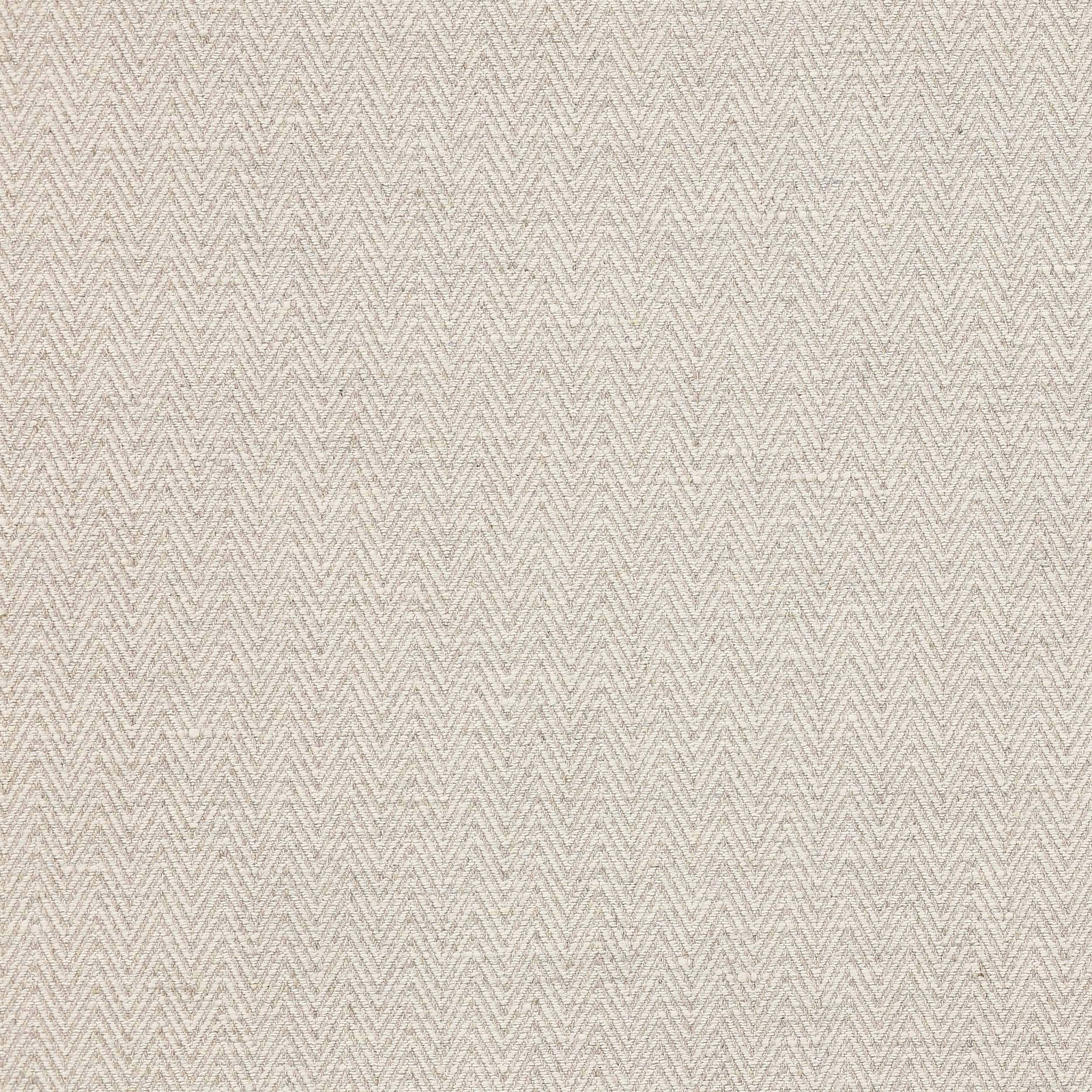 Pale ivory herringbone weave fabric with fine textured chevrons