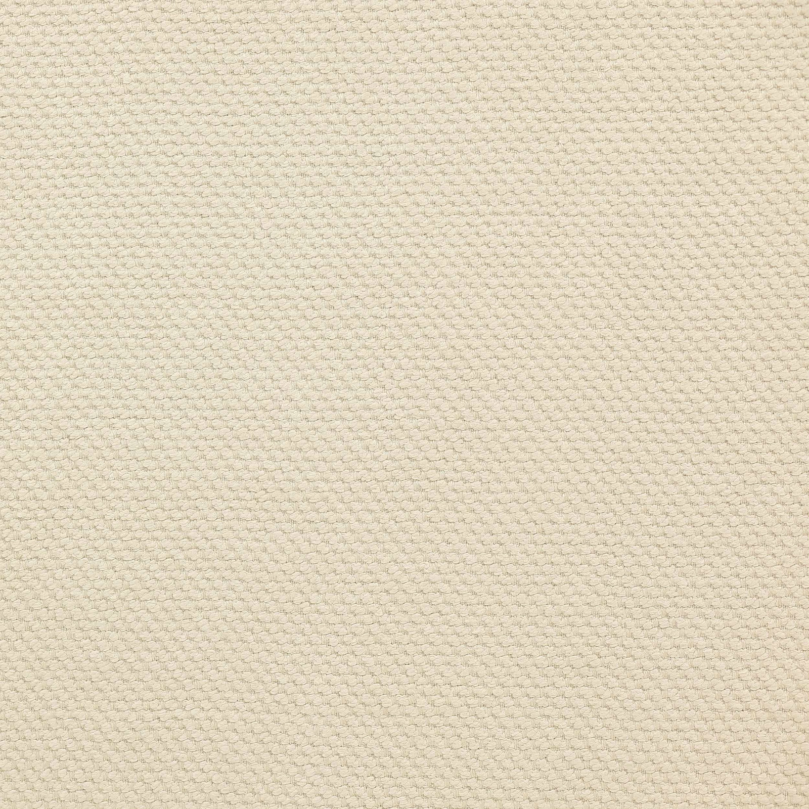 Pale warm cream plain fabric with fine textured linen weave