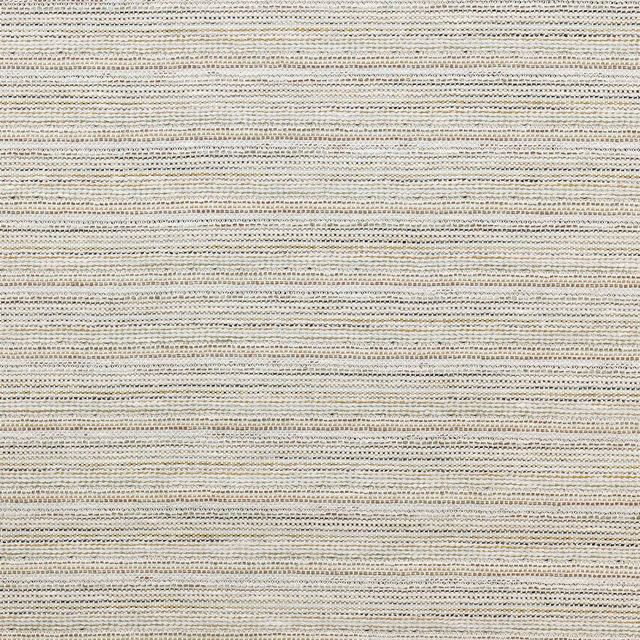 Close-up of warm natural woven fabric with fine horizontal striations