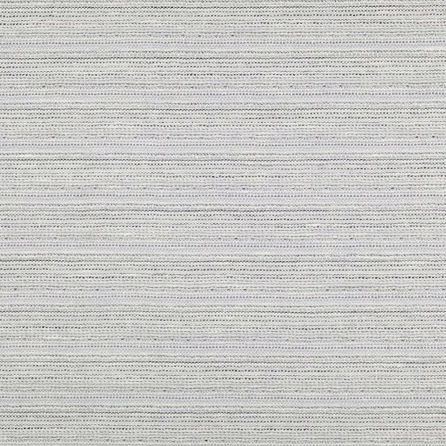 Pale misty blue woven fabric with fine horizontal slubs and subtle texture