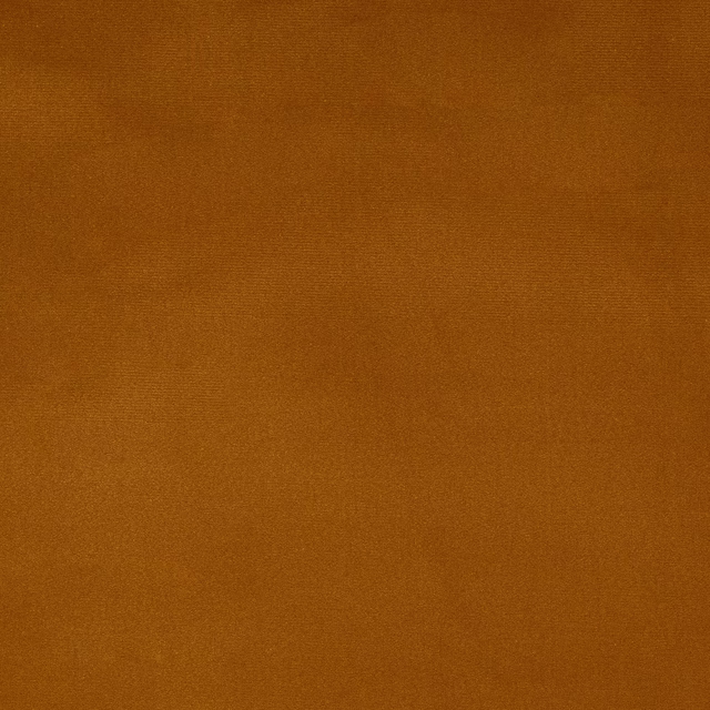 Close-up of a warm honey-gold plain woven cotton fabric