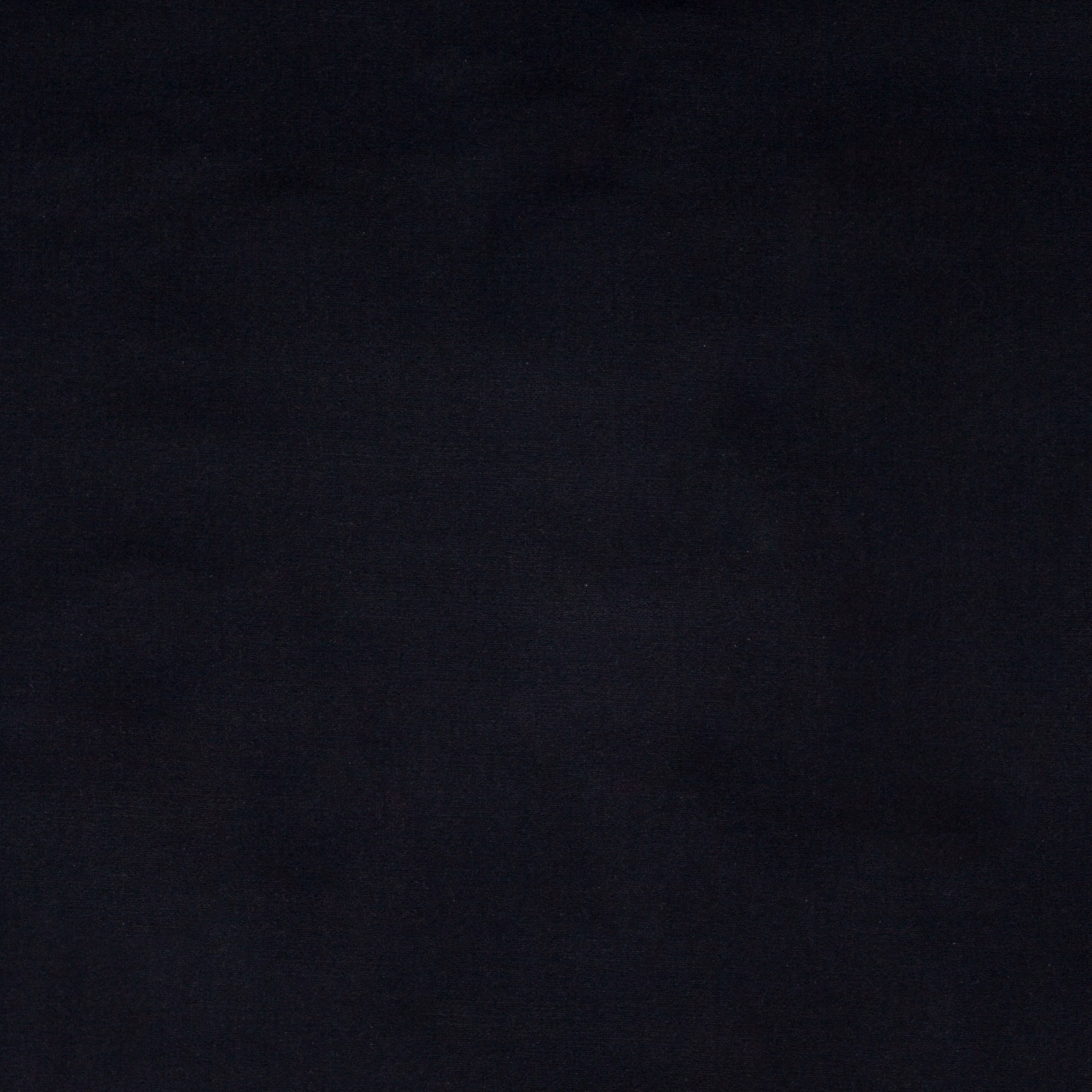 Deep midnight navy plain cotton fabric with a fine matte weave