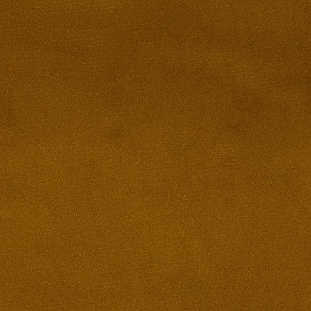 Solid saffron-gold cotton fabric swatch with a softly textured plain weave