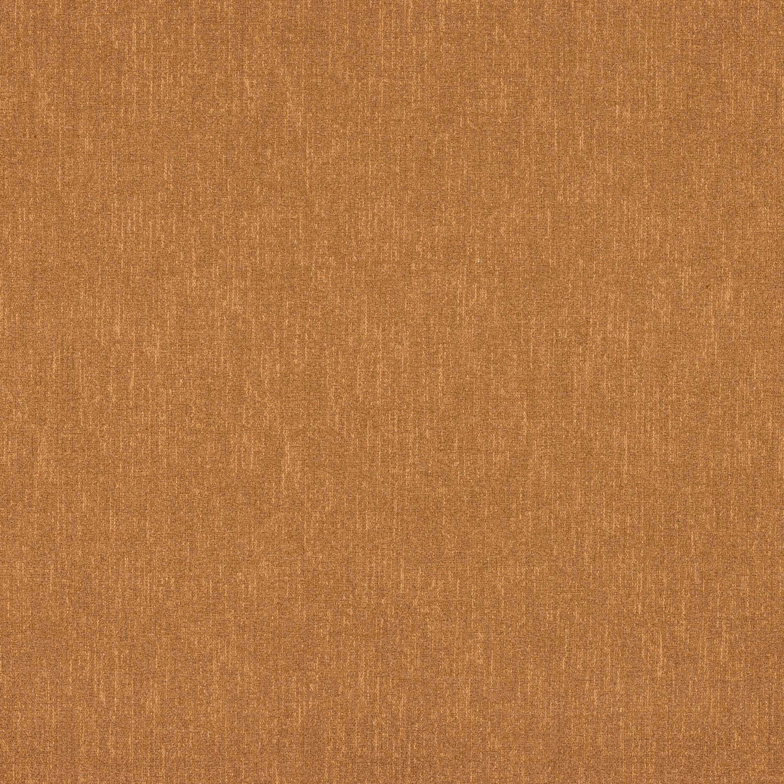 Warm caramel-gold plain woven fabric with fine vertical slub texture