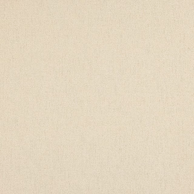 Soft warm cream plain-woven fabric with a fine, even texture