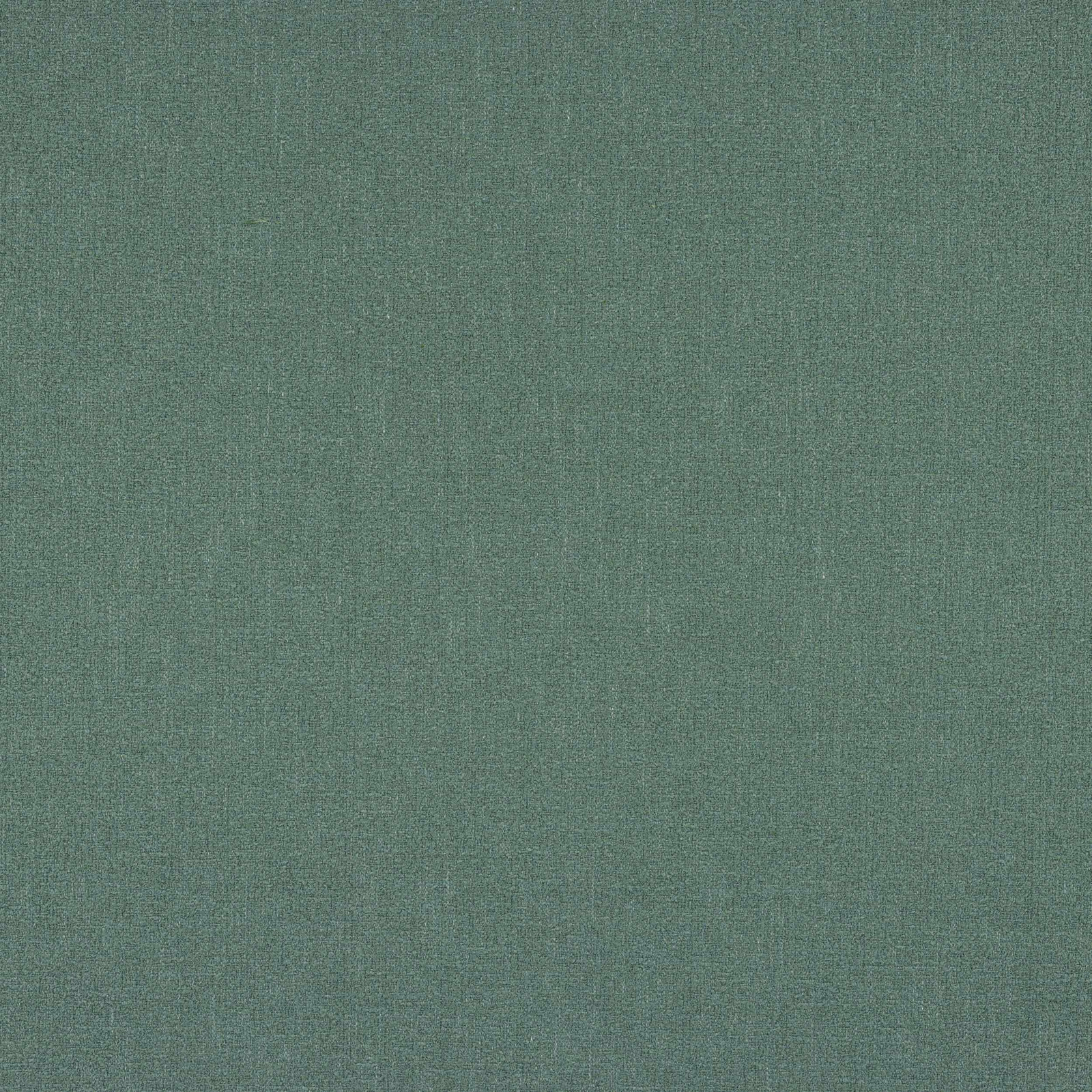 Muted forest green plain woven fabric swatch with fine textured grain