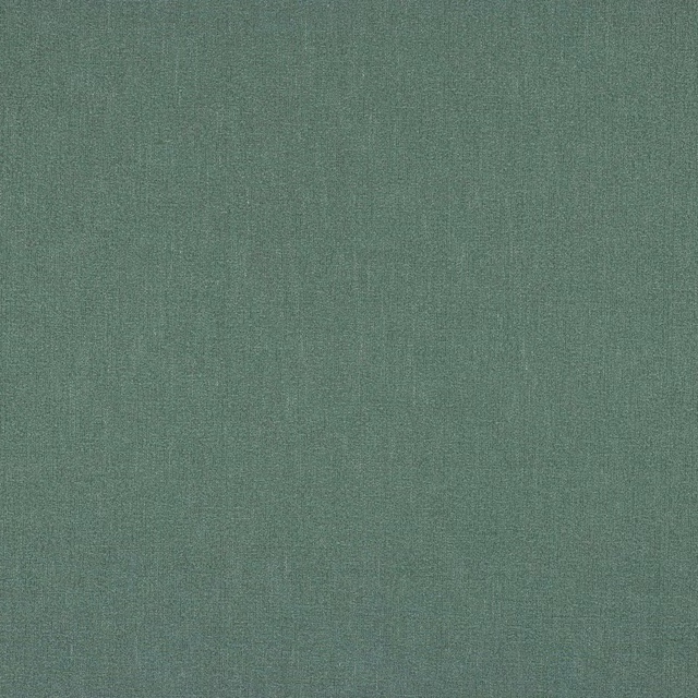 Muted forest green plain woven fabric swatch with fine textured grain