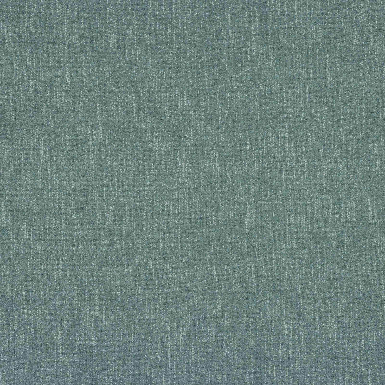 Muted teal textured plain fabric with fine pale flecked weave