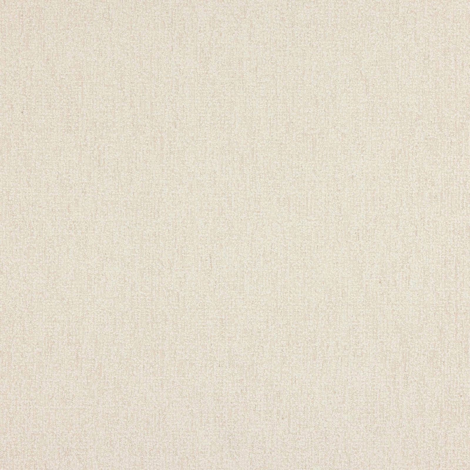 Close-up of pale off-white plain woven fabric with fine vertical slub texture