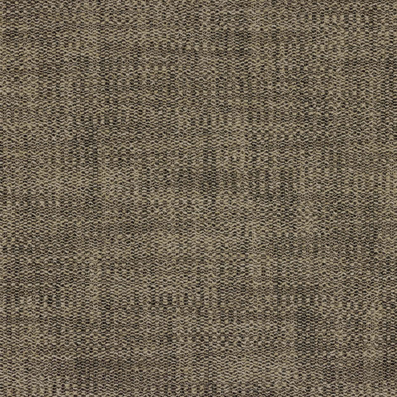 Close-up of mottled ebony taupe woven fabric with a textured linen-cotton look