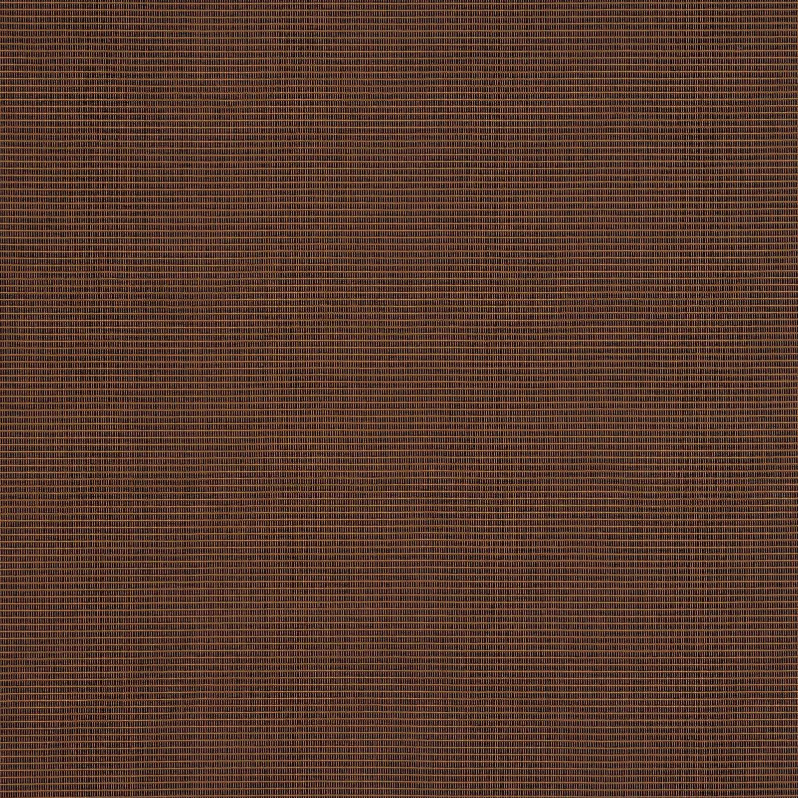 Close-up of Tatami Bark brown woven fabric with fine horizontal ribbed texture