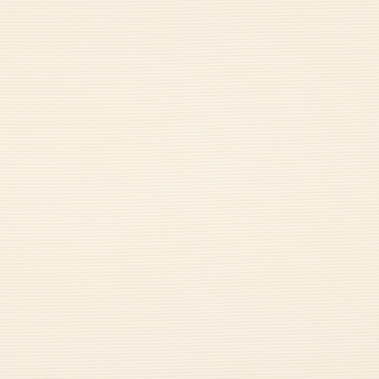 Pale warm cream woven fabric swatch with fine horizontal texture