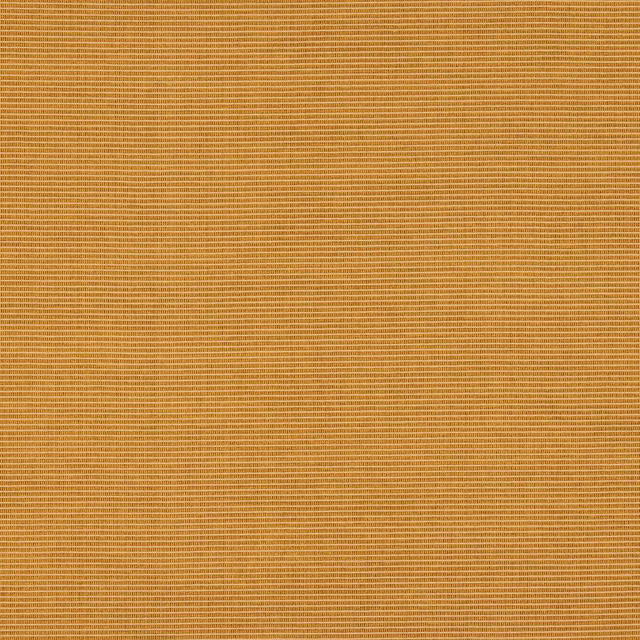 Close-up of Tatami Curry fabric with fine horizontal ribbing in muted curry yellow