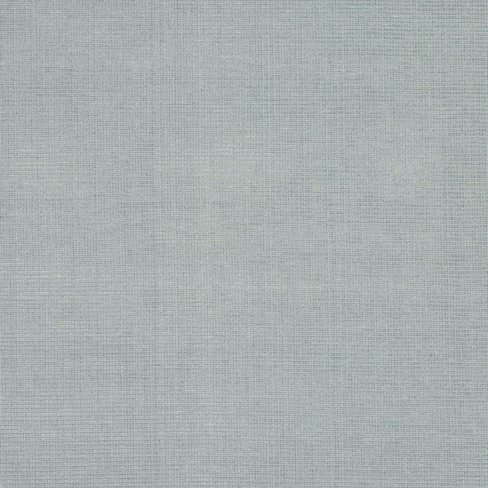 Pale misty blue plain-woven fabric swatch with fine textured surface