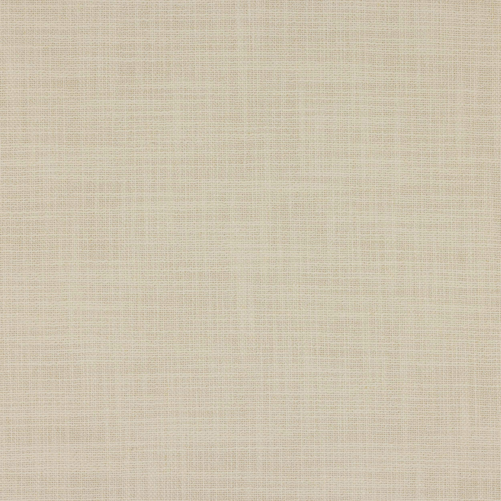 Close-up of warm bone cream plain-woven fabric with subtle texture