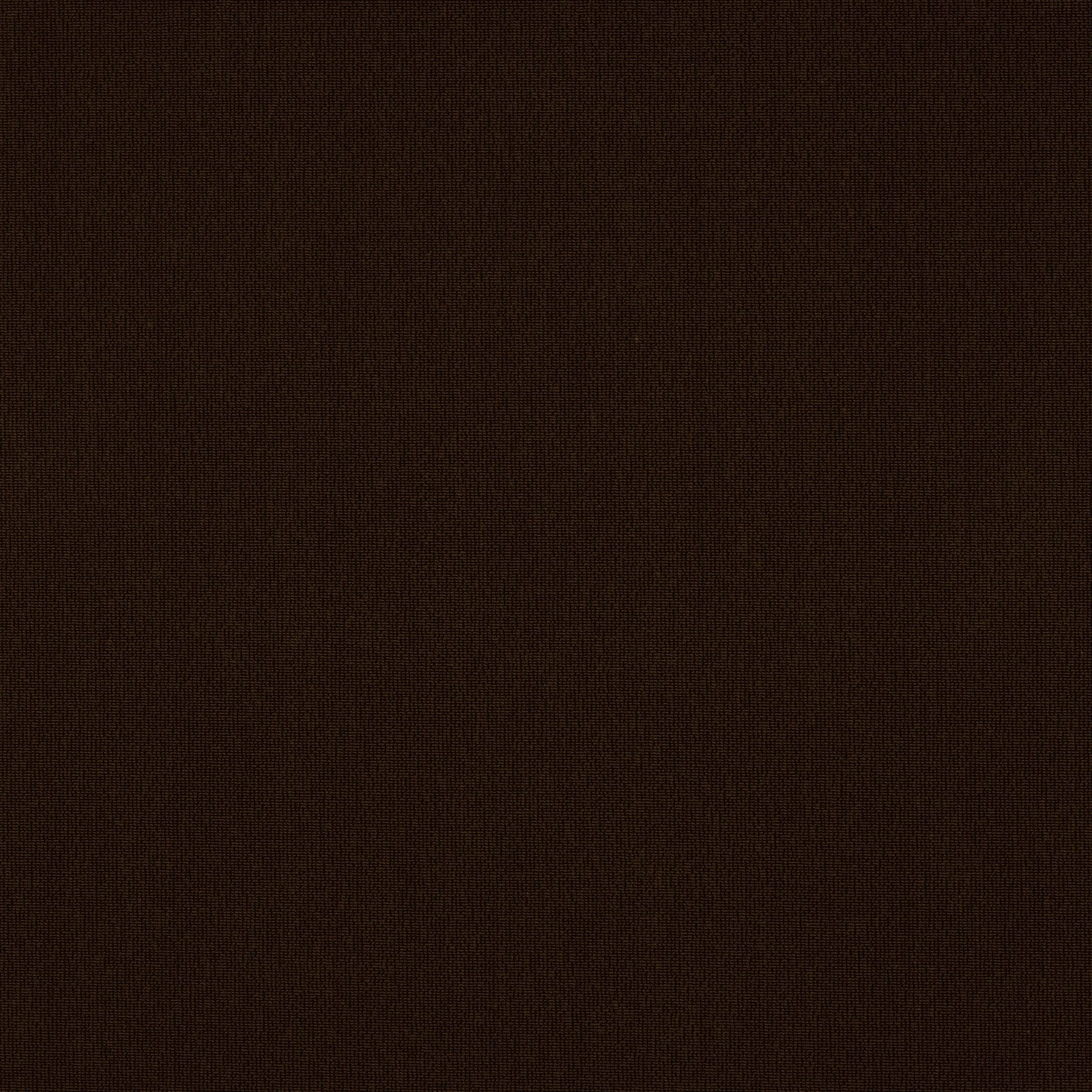 Close-up of deep chocolate brown plain-woven fabric with fine textured surface