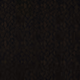 Dark brown geometric fabric with copper stitched dash motif