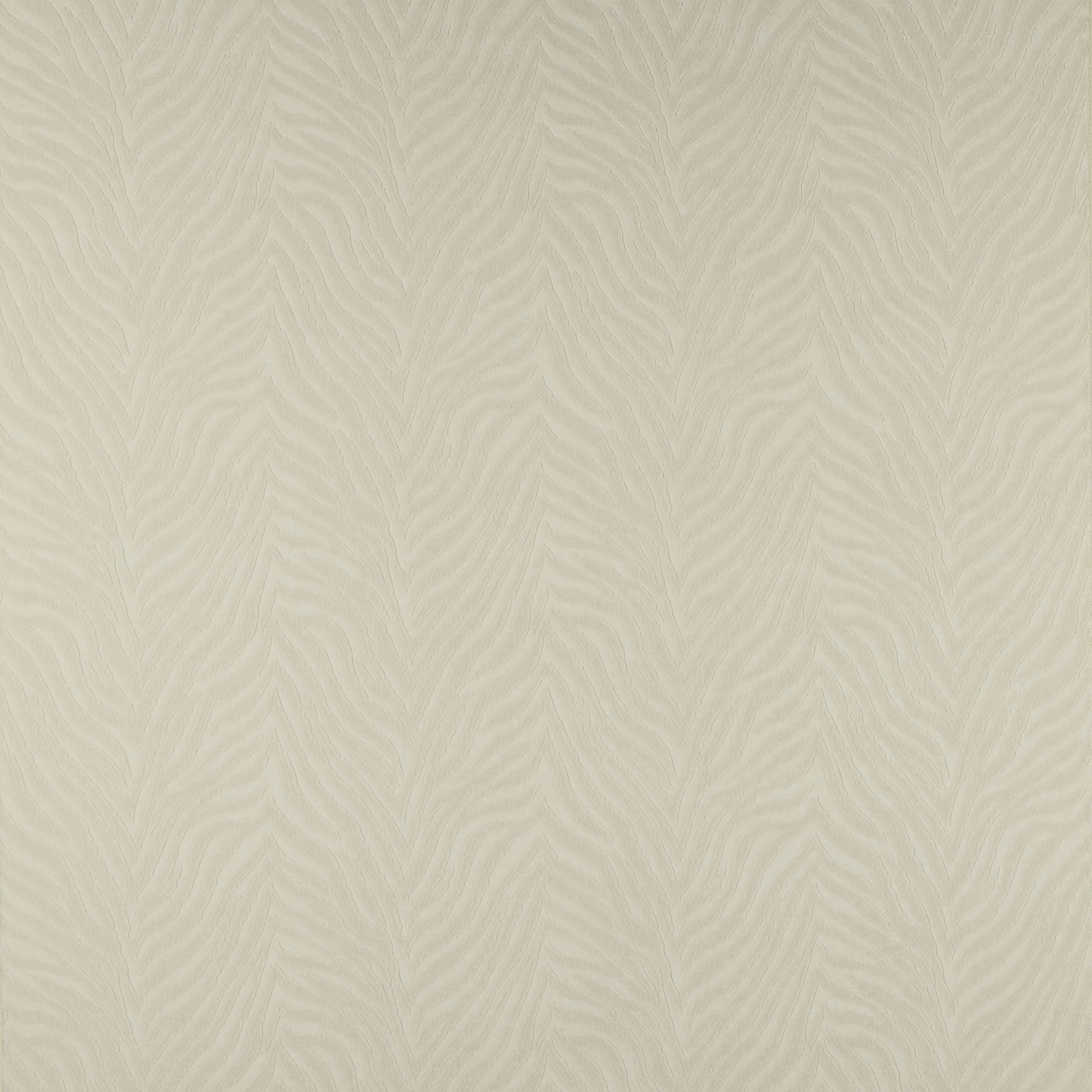 Ivory cream Kuba fabric with subtle feathered woven pattern