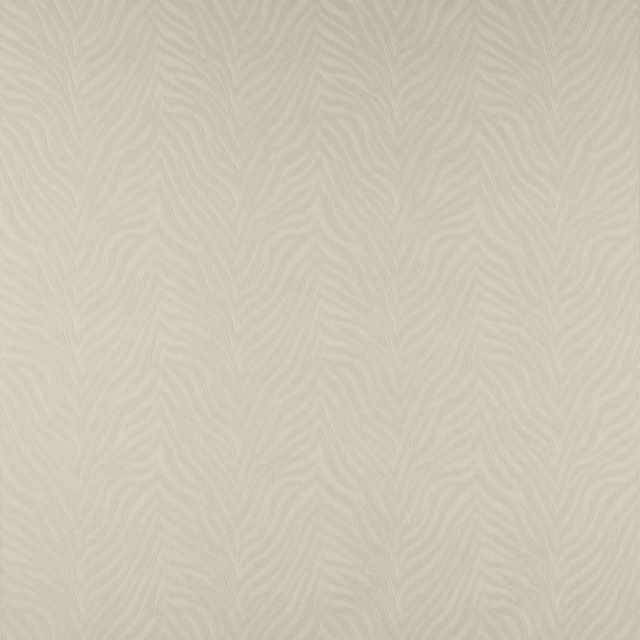 Ivory cream Kuba fabric with subtle feathered woven pattern