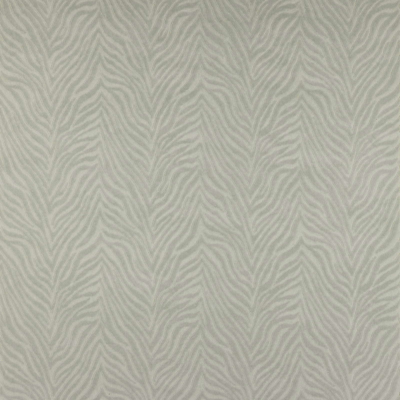 Pale sea-glass green woven fabric with subtle feathered chevron pattern