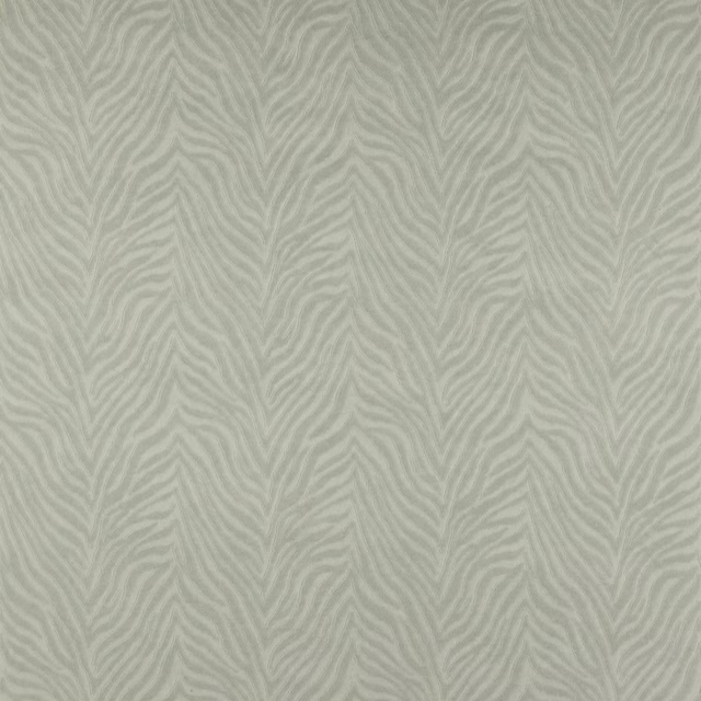 Pale sea-glass green woven fabric with subtle feathered chevron pattern