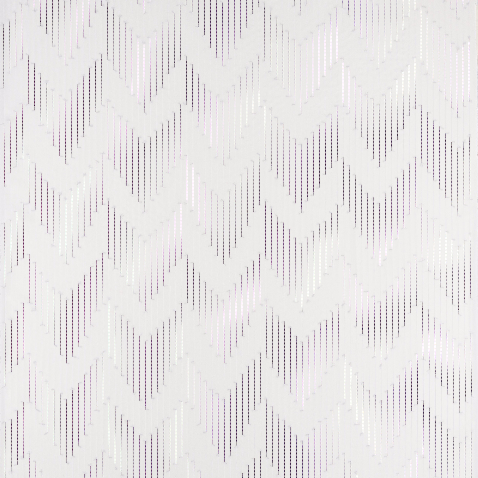 Ivory chevron fabric swatch with тонal linear zigzag pattern