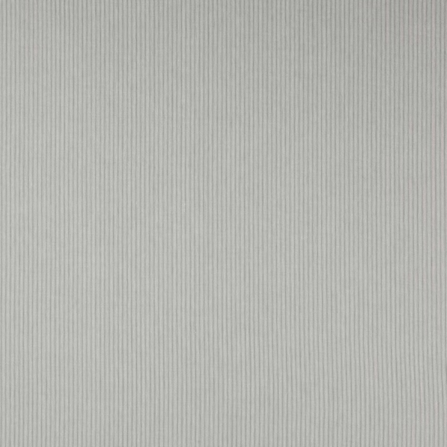 Pale old blue linen fabric with fine vertical pinstripes