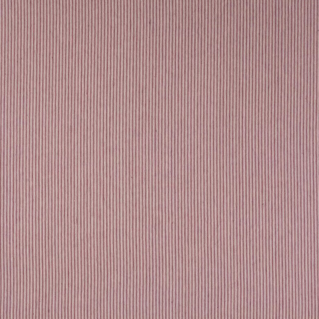 Soft dusty pink linen with fine vertical pinstripes